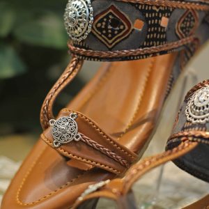Antique Charm Ethnic Wedge Heel